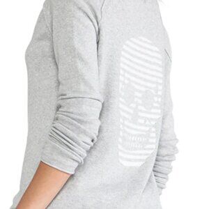 NWOT $119 Skull Cashmere V-8 Sweater - Sz M